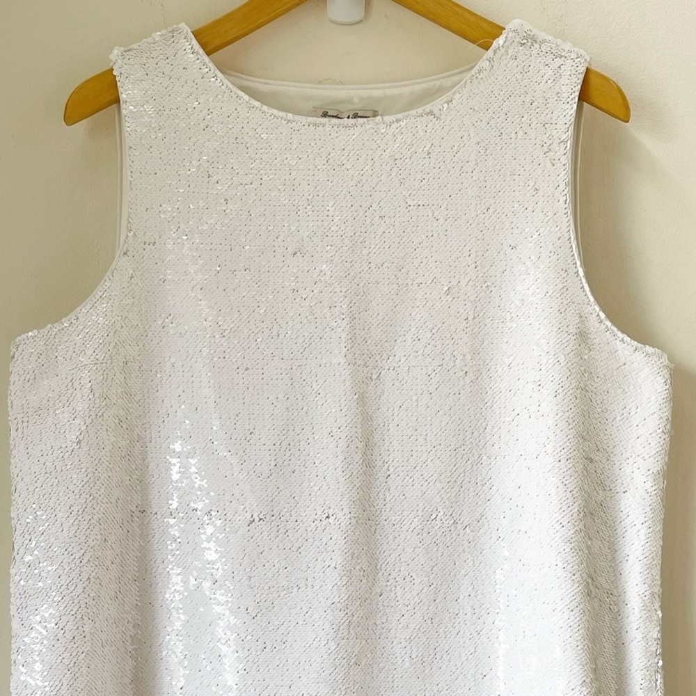 MADEWELL Broadway and Broome White Sequin Girlcore Dress XL - Picture 3 of 7